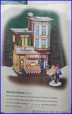 1993 Department 56 DeFazios Pizzeria 58949 Christmas In The City New Other