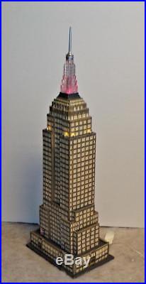 2003-Department-56-Christmas-in-the-City-Empire-State-Building-Lights-Up