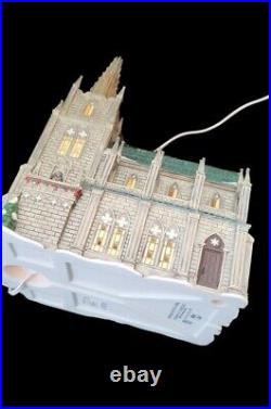 2006 Dept 56 Christmas in the City Cathedral of St Nicholas Signed 1651/3500