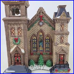 2008 Department 56 Christmas In The City #799996 ST. MARY'S CHURCH Complete