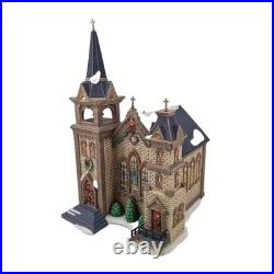 2008 Department 56 Christmas In The City #799996 ST. MARY'S CHURCH Complete