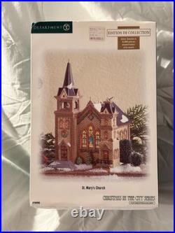 2008 Department 56 Christmas In The City #799996 ST. MARY'S CHURCH Complete 2008 Department 56 Christmas In The City #799996 ST. MARY'S CHURCH Complete