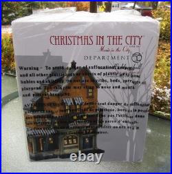2011 Department 56 Christmas In The City #4020175 MAXWELL'S BLUES HALL Unused