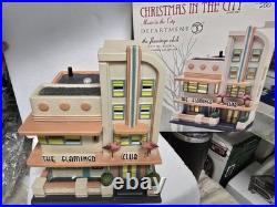 2011 Department 56 Christmas In The City The Flamingo Club New In Box Retired