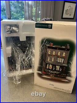 21 Club Department 56 Christmas in the City 805535 New In Box