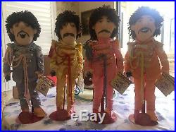 Applause Beatles Sgt Pepper Set Of Four Dolls