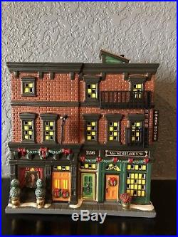 BARGAIN! Dept 56 Christmas In The City Soho Shops (4030347) ANNE RICE Collection