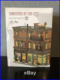 BARGAIN! Dept 56 Christmas In The City Soho Shops (4030347) ANNE RICE Collection