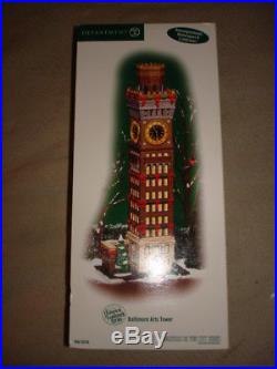 Baltimore Arts Tower Department 56 MIB Christmas In The City Retired Rare