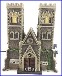 CATHEDRAL CHURCH OF ST MARK Christmas in the City Department 56 Ltd Edition