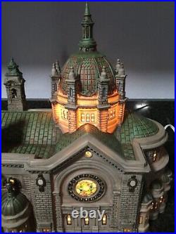 CATHEDRAL OF ST PAUL Patina Dome Edition Dept. 56 Christmas City in the city