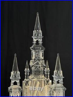 Christian Lacroix Christmas 18'' LED Illuminated Cathedral Acrylic NEW