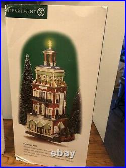 Christmas In The City Department 56 Paramount Hotel New & In Original Box