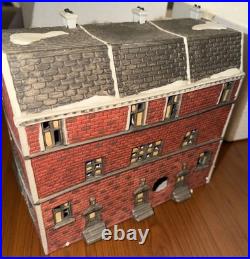 Christmas In The City Department 56 Sutton Place Brownstones. Porcelain