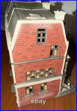 Christmas In The City Department 56 Sutton Place Brownstones. Porcelain