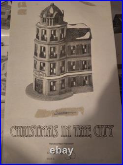 Christmas In The City Dept 56 Cafe The Tower Restaurant