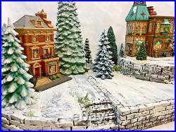 Christmas Village Display Platform For Lemax & Dept 56 Dickens-xmas In The City