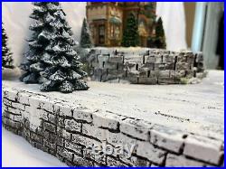 Christmas Village Display Platform For Lemax & Dept 56 Dickens-xmas In The City