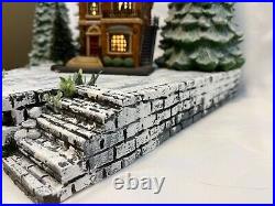 Christmas Village Display Platform For Lemax & Dept 56 Dickens-xmas In The City