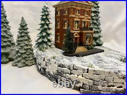 Christmas Village Display Platform For Lemax & Dept 56 Dickens-xmas In The City