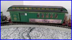 Christmas Village Train Set, 031 gauge, fits Dept 56 & Lemax, Passenger train