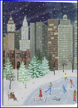 Christmas in the City I by Grace Popp 36 X 48 in Canvas Print Wall Art M