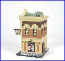 Christmas in the City Nelson Bros. Sporting Lit Building, 8 Inch, Multicolor