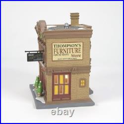 Christmas in the City Thompson'S Furniture Lit Building, 7.32 Inch, Multicolor