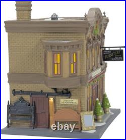 Christmas in the City Thompson'S Furniture Lit Building, 7.32 Inch, Multicolor