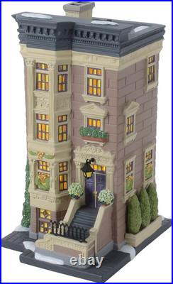 Christmas in the City Village 89 West 56Th Street Light up Building, 8.25 Inch