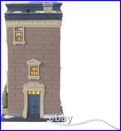Christmas in the City Village 89 West 56Th Street Light up Building, 8.25 Inch