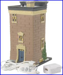 Christmas in the City Village 89 West 56Th Street Light up Building, 8.25 Inch