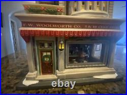 Christmas in the city department 56 Woolworth's
