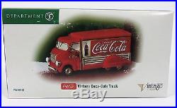 Coca-Cola Truck, Vintage NEW Department Dept. 56 Christmas In The City NIB