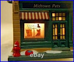 D56 Christmas in the City Midtown Pets #6003058 NEW