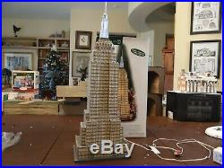 DEPARTMENT 56 59207 EMPIRE STATE BUILDING CHRISTMAS IN THE CITY (Bldg 12)