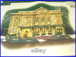 DEPARTMENT 56 Christmas in the City Series UNION STATION in Box Animated