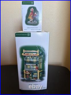 DEPARTMENT 56 Christmas in the City THE GOLDEN OX MARKET, RARE! New in box