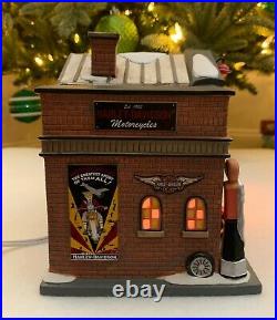 DEPARTMENT 56 HARLEY-DAVIDSON GARAGE 4035565 (Christmas In The City)