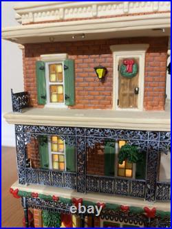 DEPARTMENT 56 Jambalaya Cafe Christmas in the City WORKS broken fence Jazz