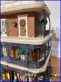 DEPARTMENT 56 Jambalaya Cafe Christmas in the City WORKS broken fence Jazz