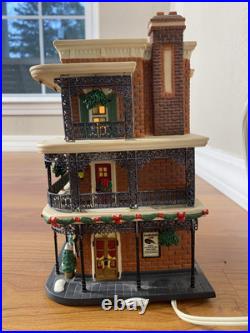 DEPARTMENT 56 Jambalaya Cafe Christmas in the City WORKS broken fence Jazz