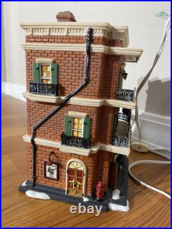 DEPARTMENT 56 Jambalaya Cafe Christmas in the City WORKS broken fence Jazz