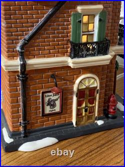 DEPARTMENT 56 Jambalaya Cafe Christmas in the City WORKS broken fence Jazz