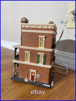 DEPARTMENT 56 Jambalaya Cafe Christmas in the City WORKS broken fence Jazz