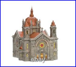 DEPT 56 CATHEDRAL OF SAINT PAUL Christmas In The City WithCopper Roof