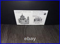 DEPT 56 CATHEDRAL OF SAINT PAUL Christmas In The City WithCopper Roof