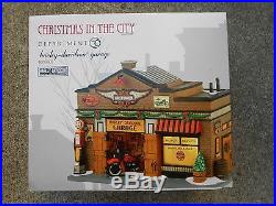 DEPT 56 CHRISTMAS IN THE CITY HARLEY-DAVIDSON GARAGE Still Sealed