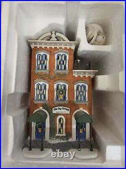 DEPT. 56 CHRISTMAS IN THE CITY Ivy Terrace Apartments NEW- Boxed