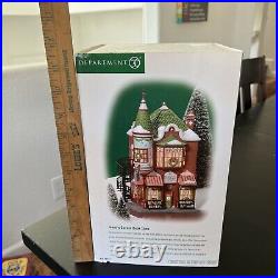 DEPT 56 CHRISTMAS IN THE CITY RARE JENNY'S CORNER BOOK SHOP 58912 Preowned